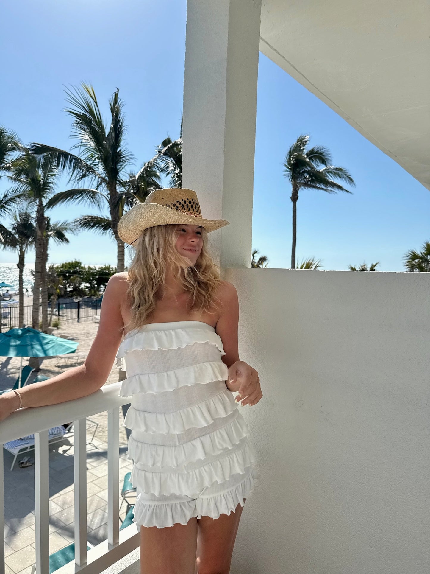 South Beach Knit Romper