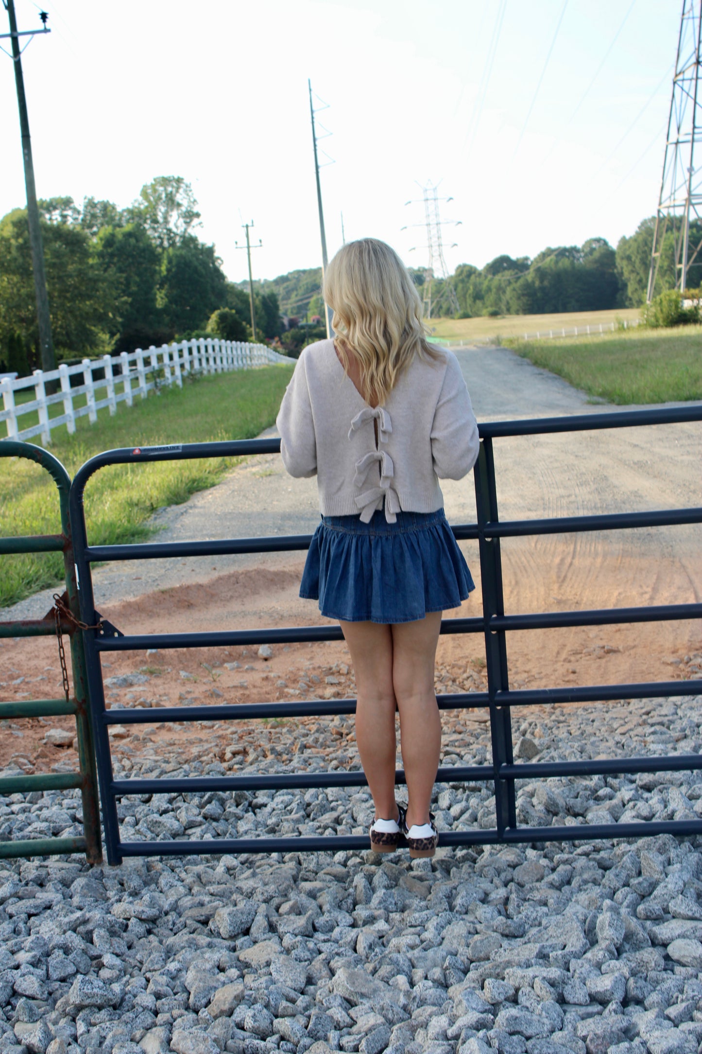 Bows In Such Reversible Sweater