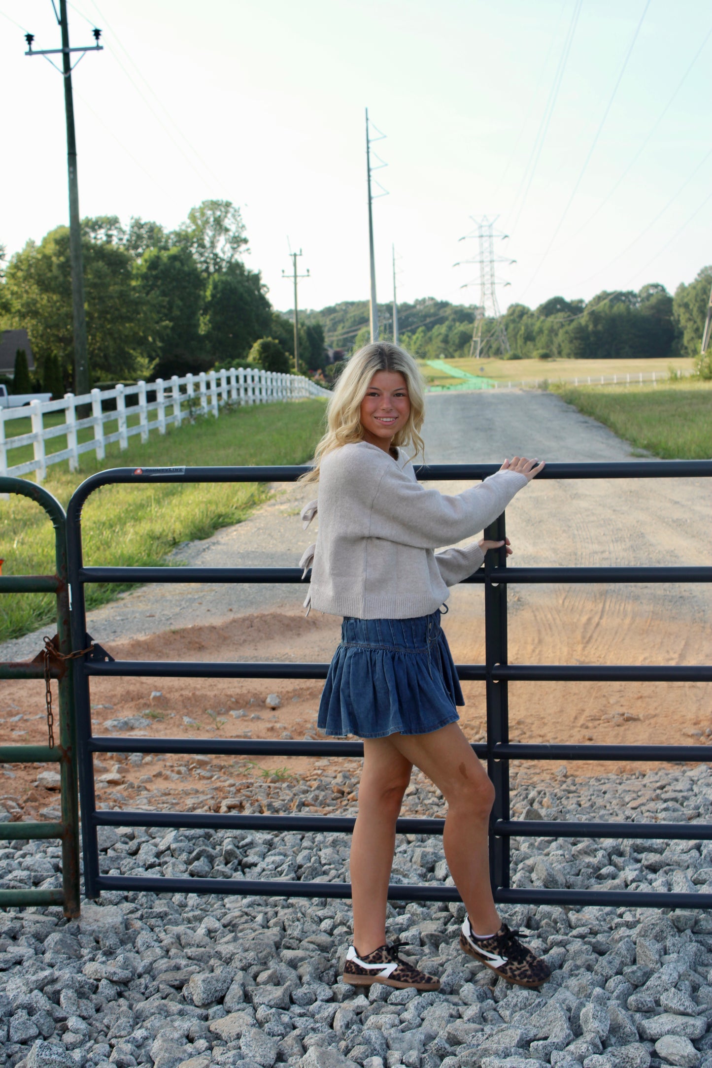 The Rodeo Denim Mini
