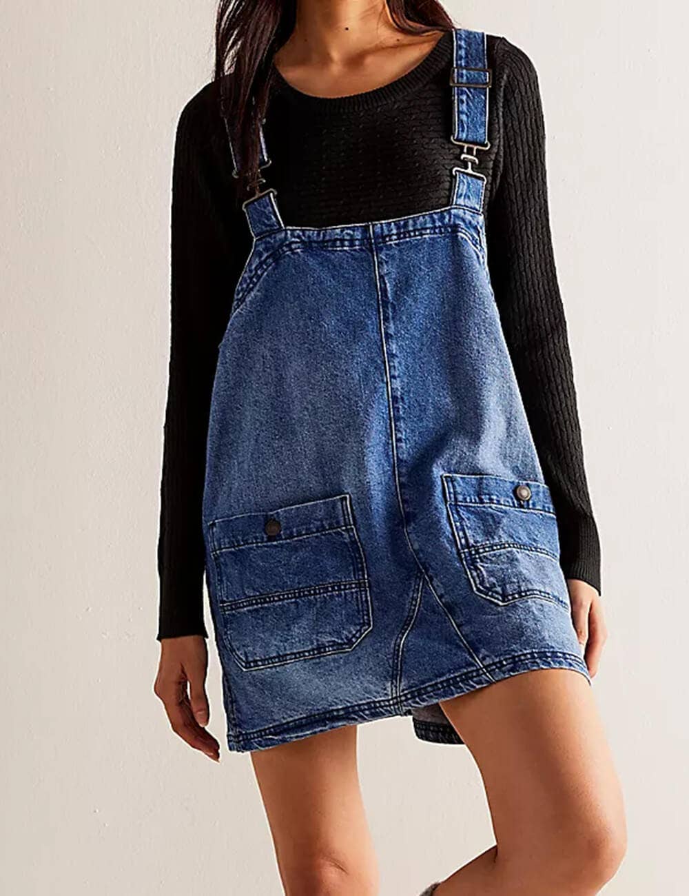 Backroad Denim Overall Dress