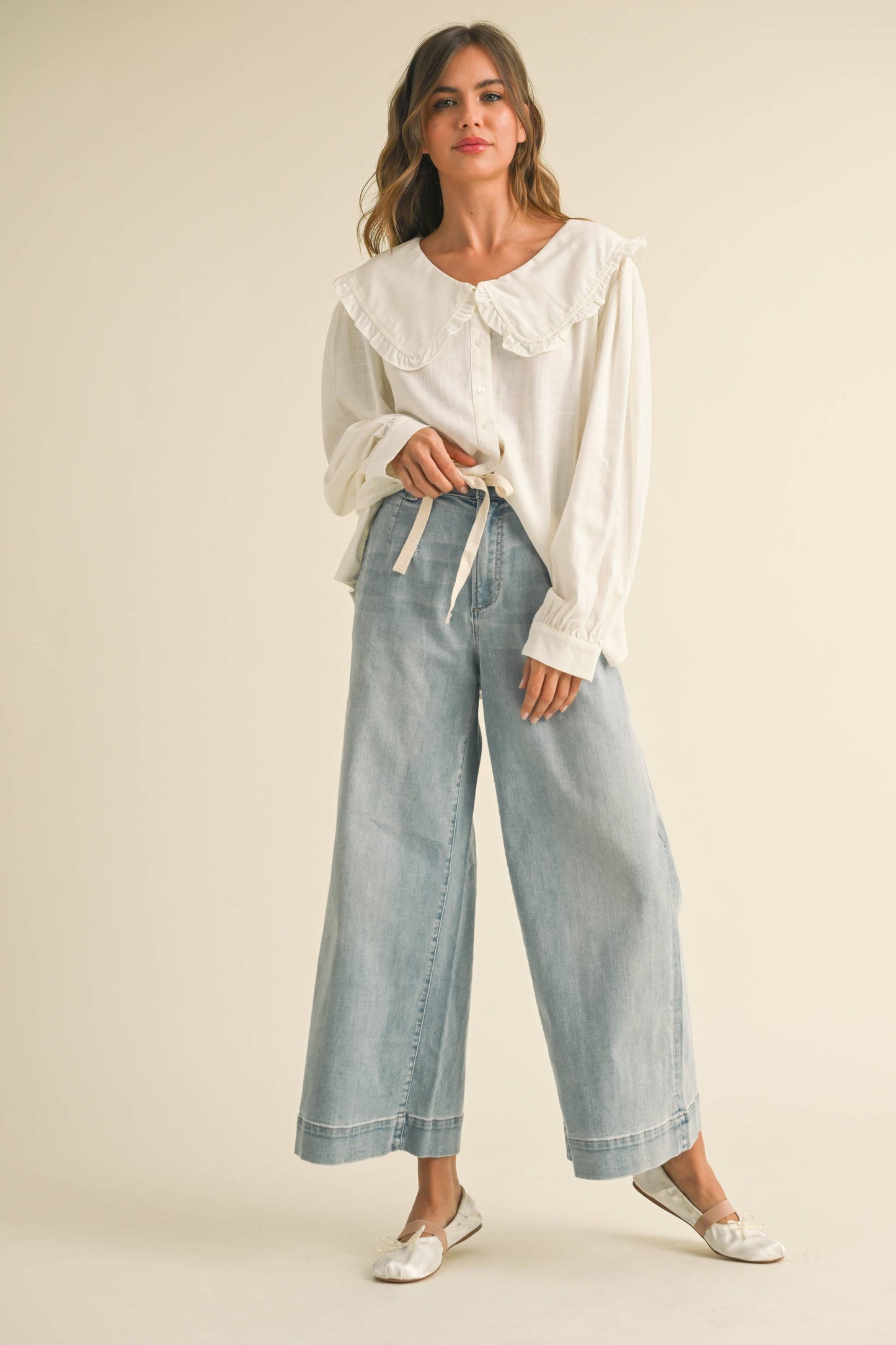 Luna Tie Waist Jeans