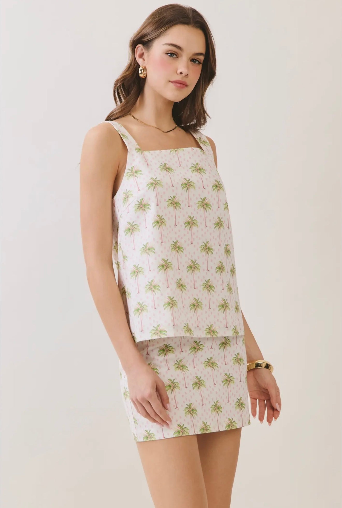 Pink Palm Set