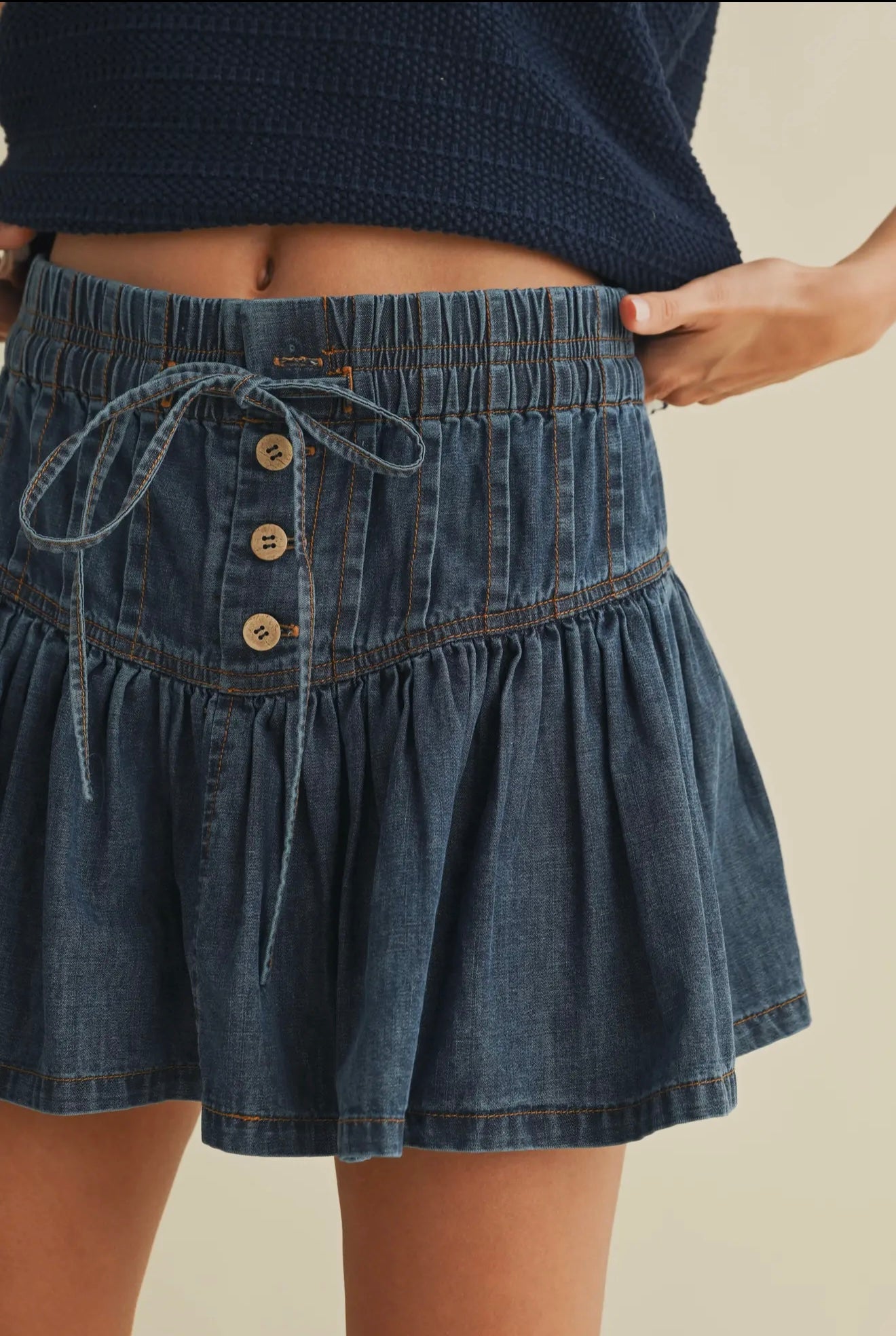 The Rodeo Denim Mini