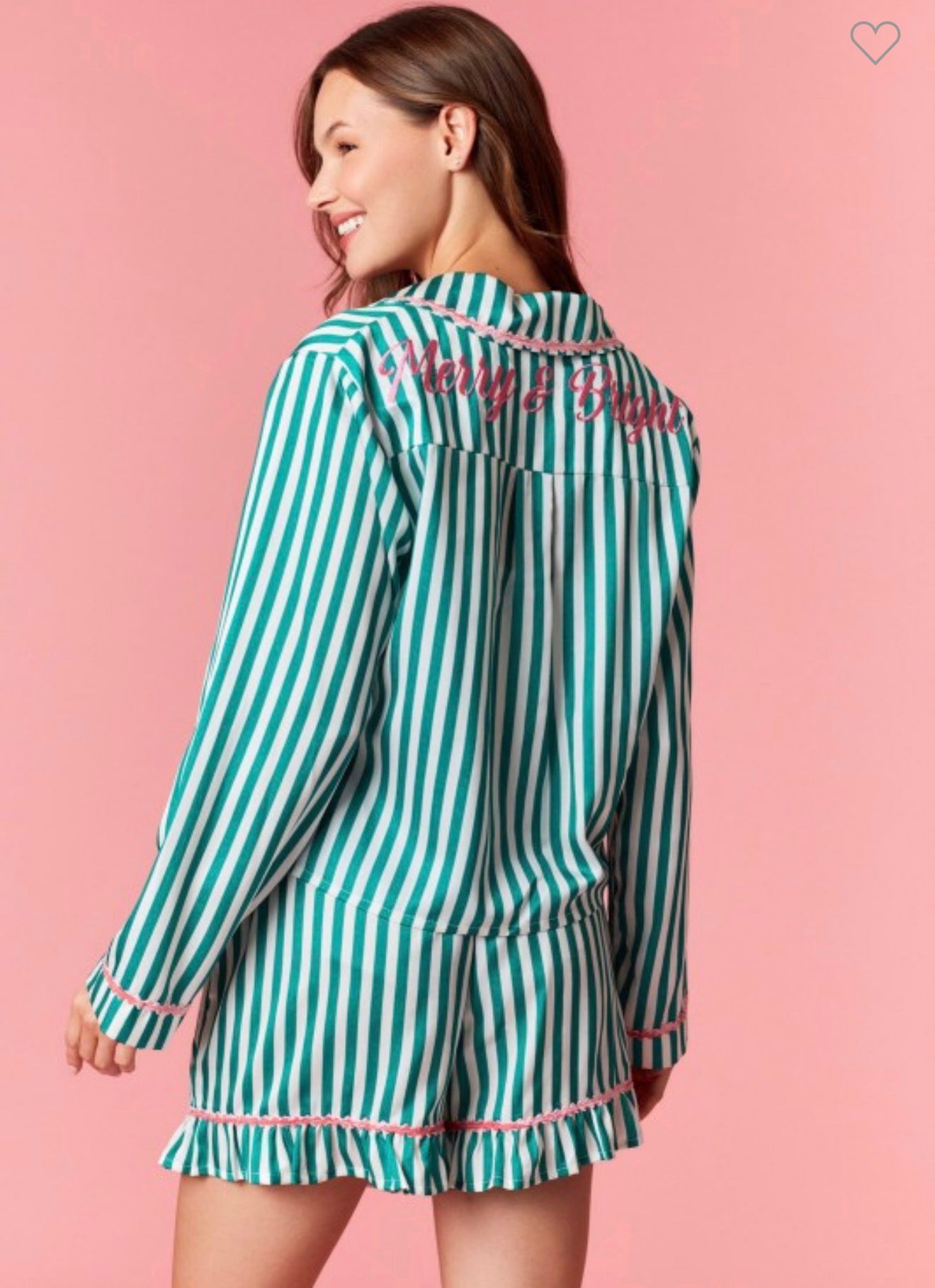 Merry And Bright Striped Pajamas