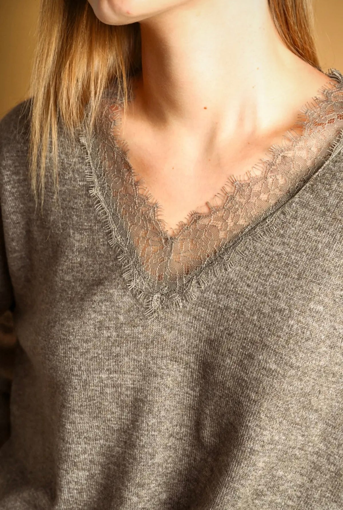 Willow Lace Knit Top