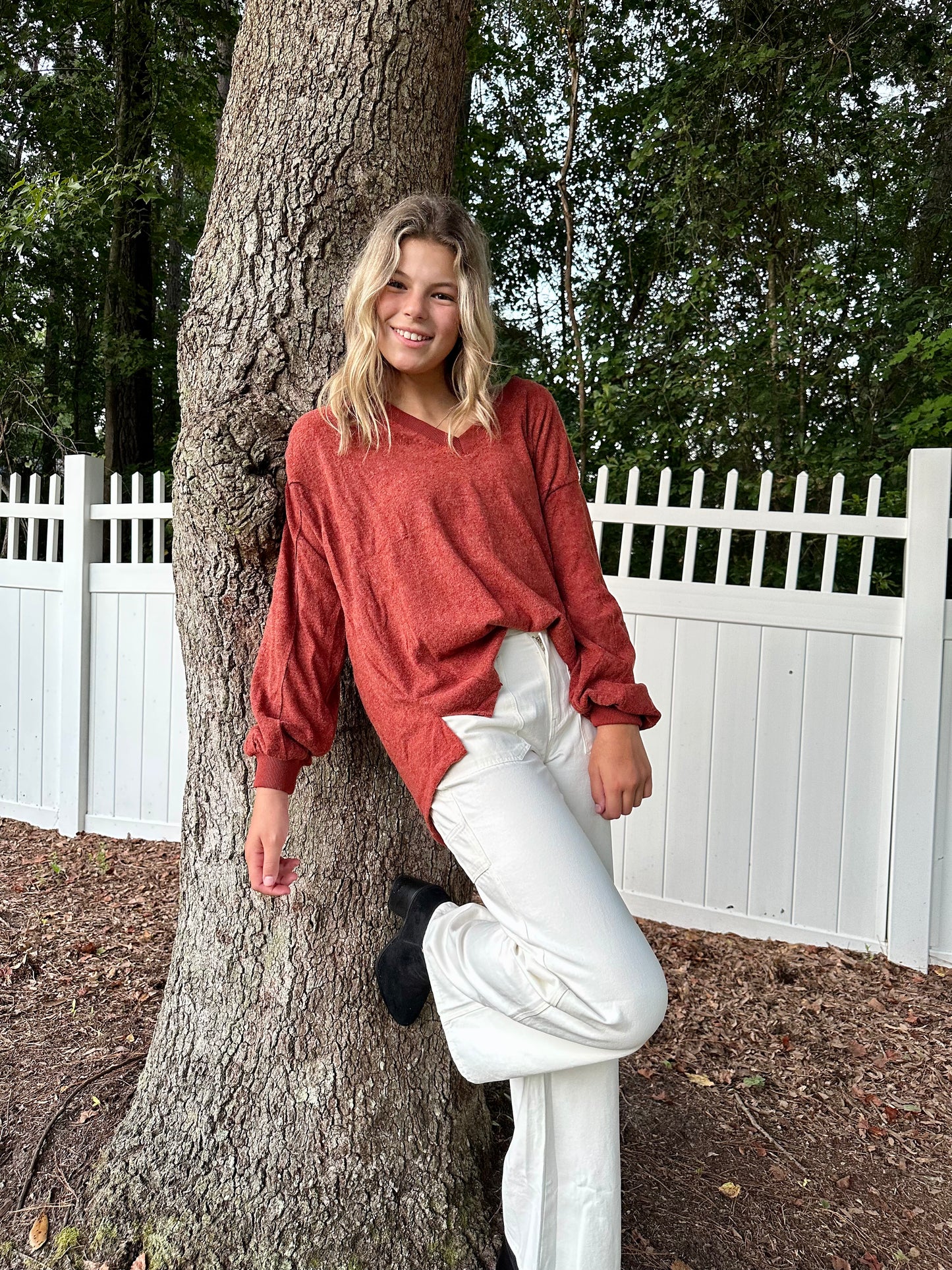 Cozy In Knit Top