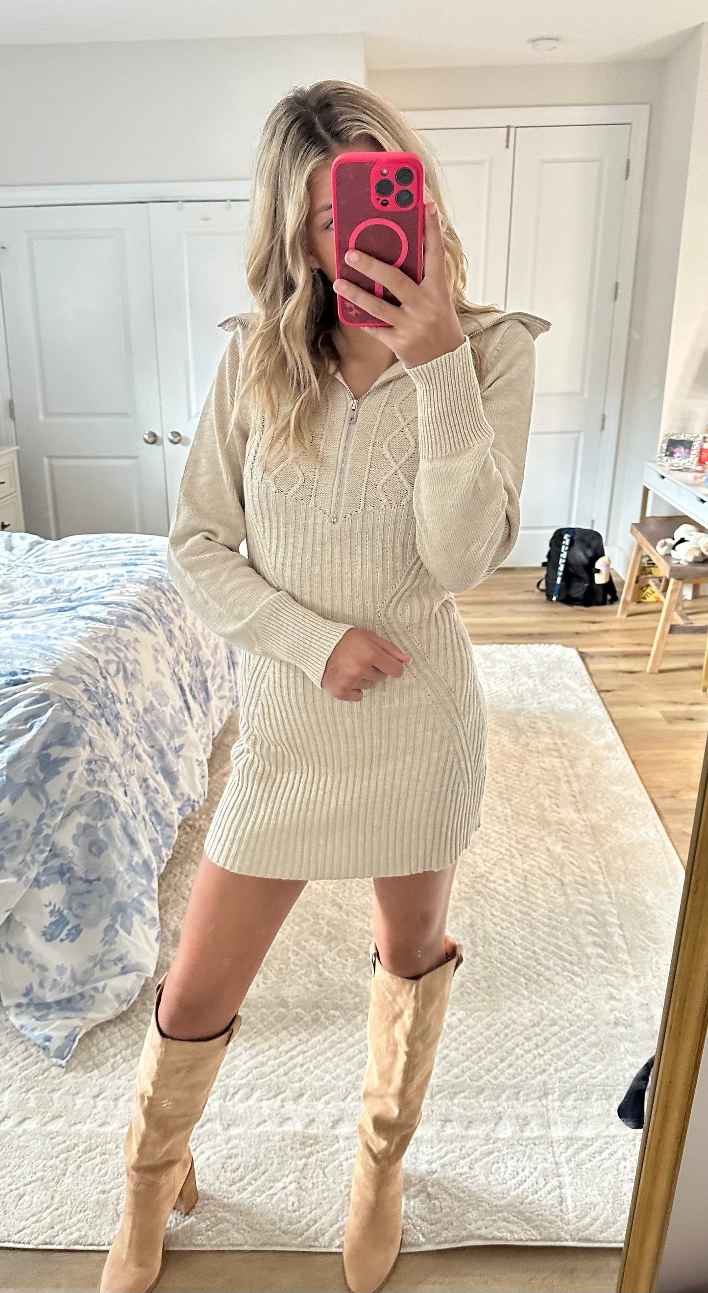 Praline Sweater Dress