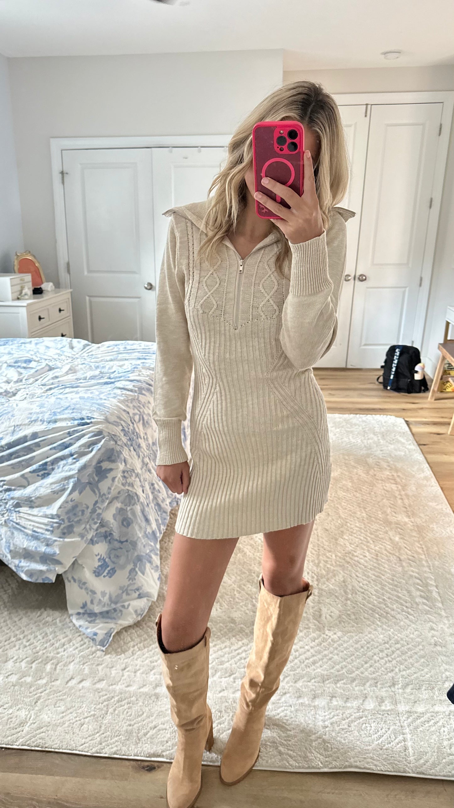 Praline Sweater Dress