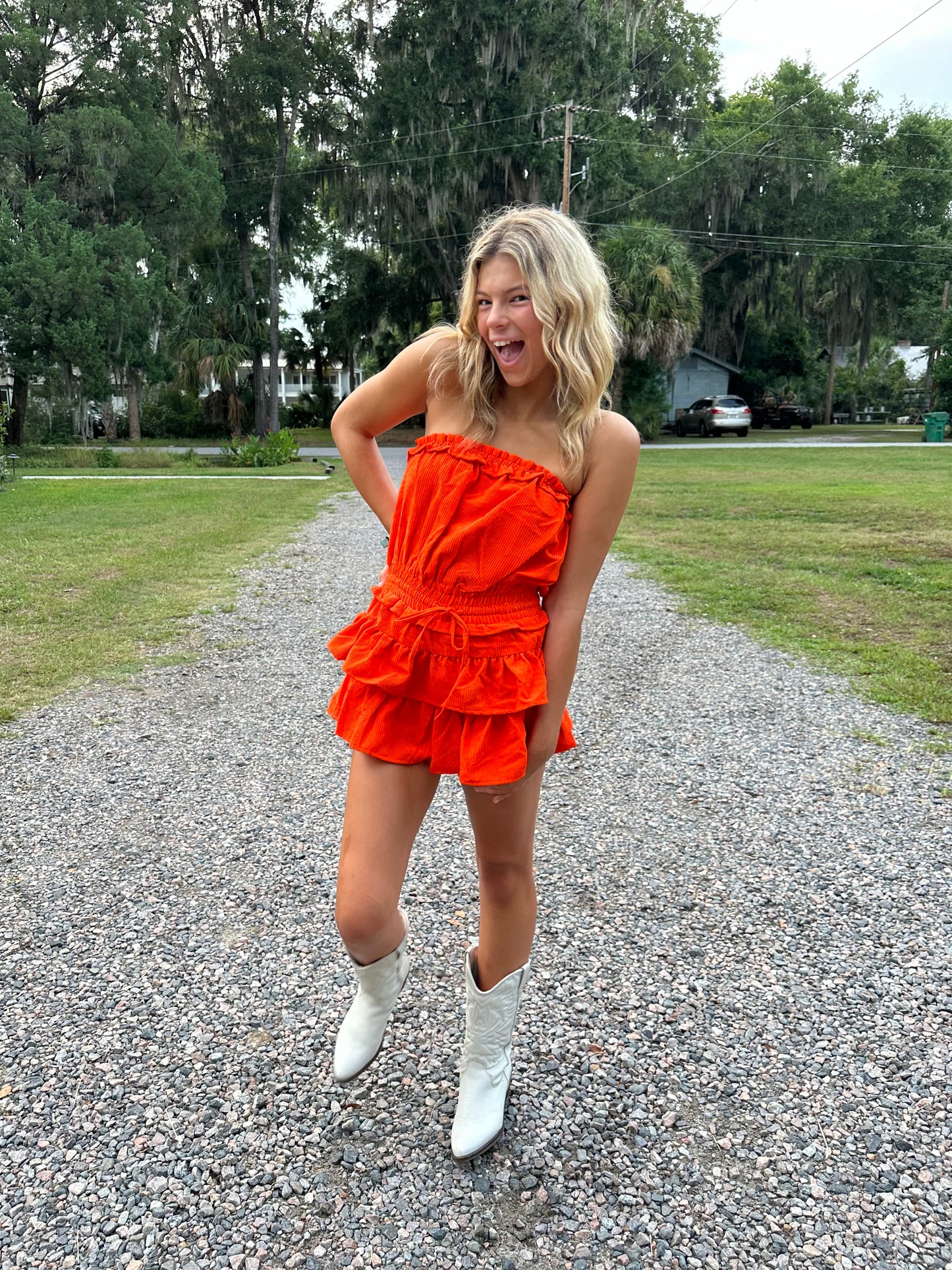 Get Loud Romper Dress