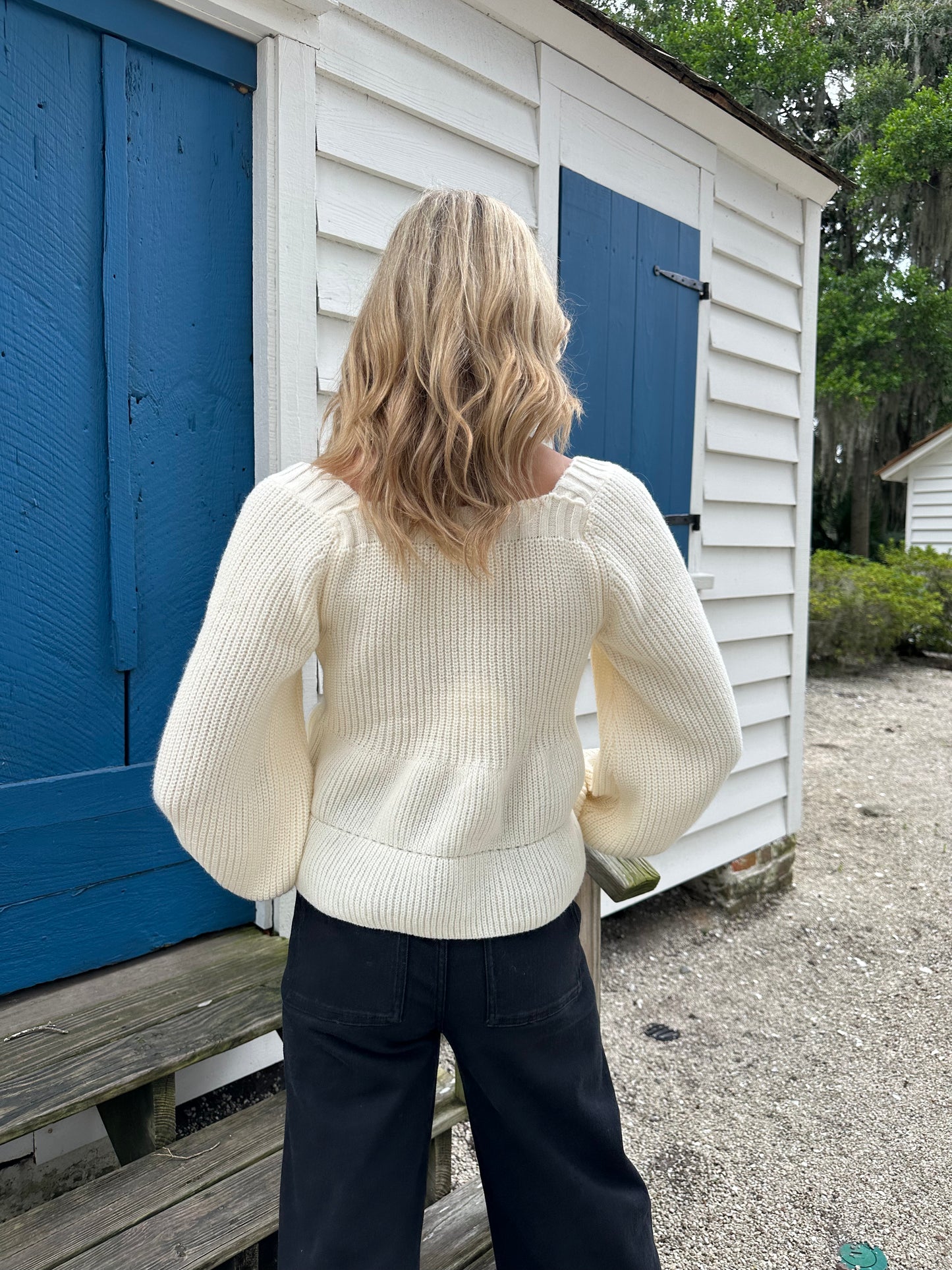 Timeless Ruffle Sweater