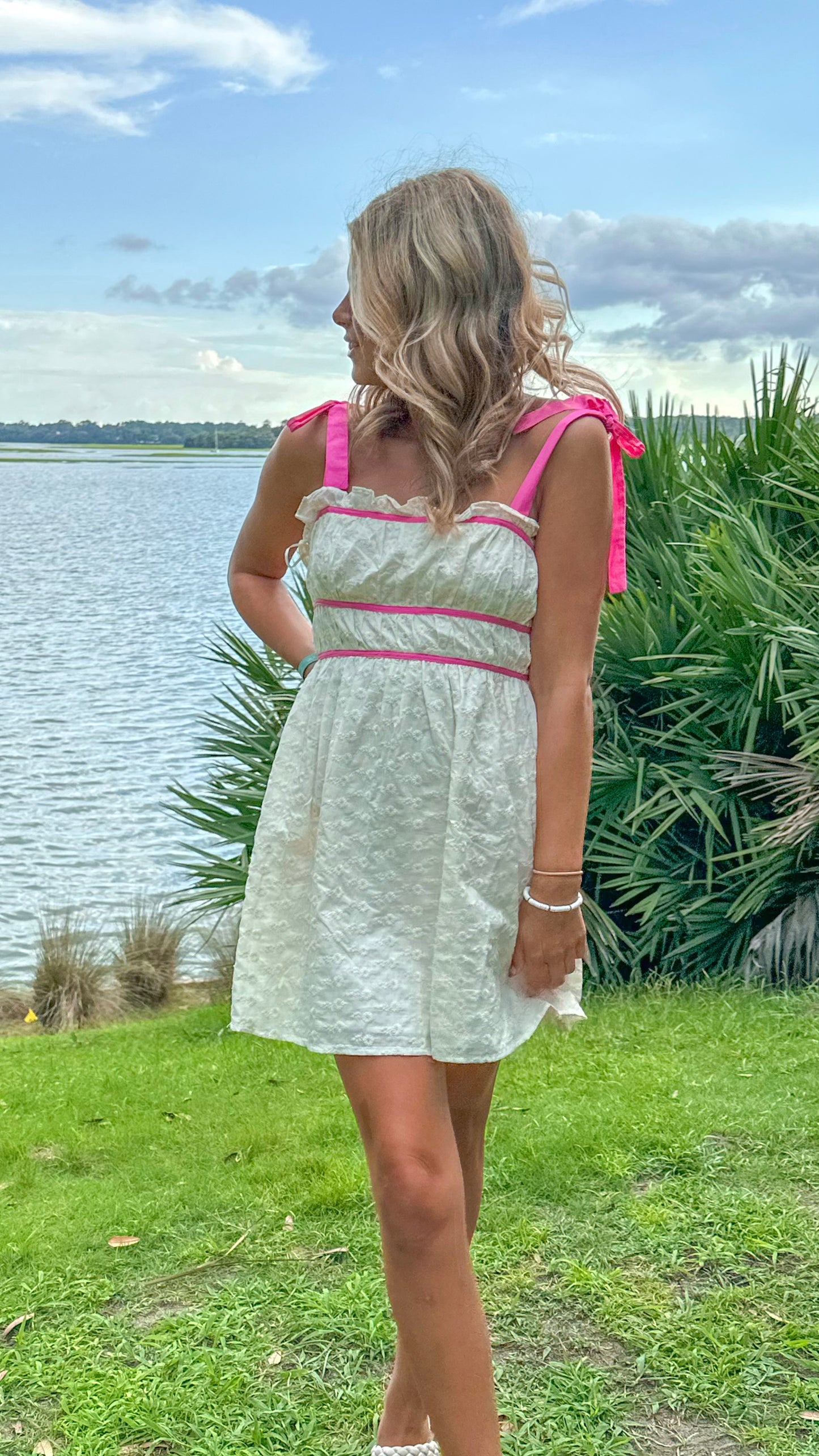 Enchanted Floral Embroidered Mini
