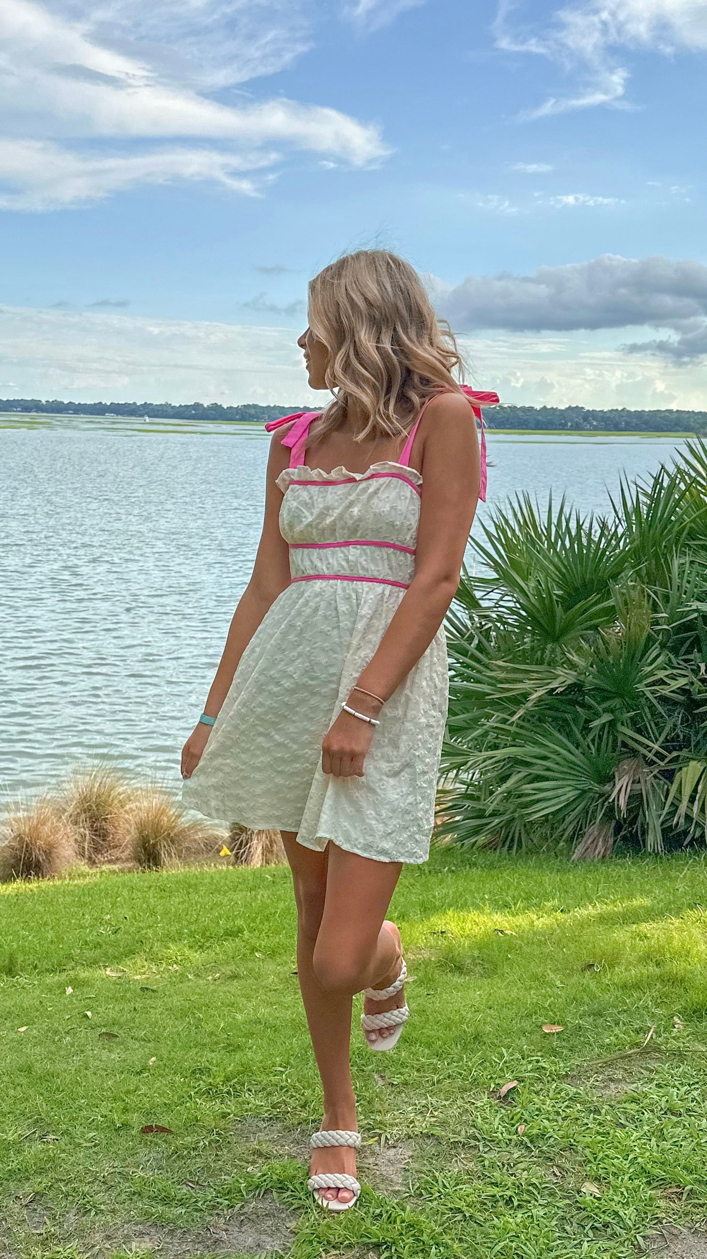 Enchanted Floral Embroidered Mini