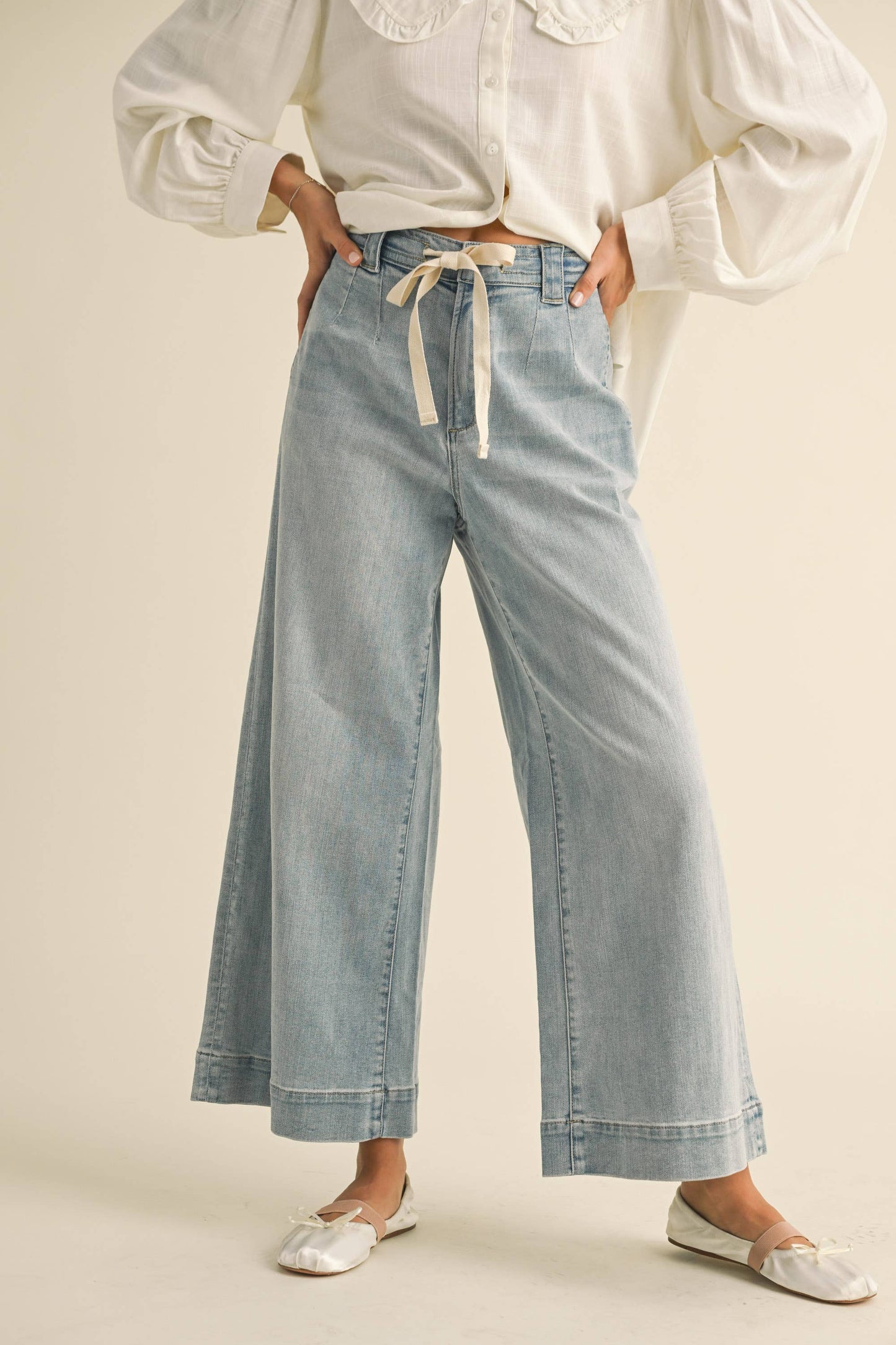 Luna Tie Waist Jeans