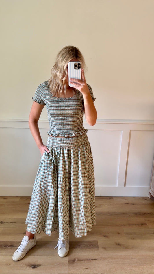 The Poppy Plaid Set