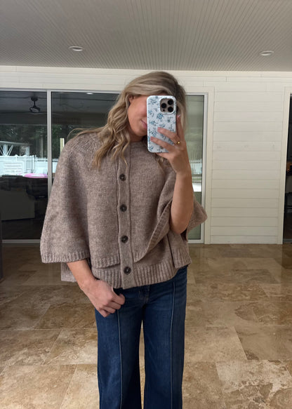 Seraphine Cape Sweater
