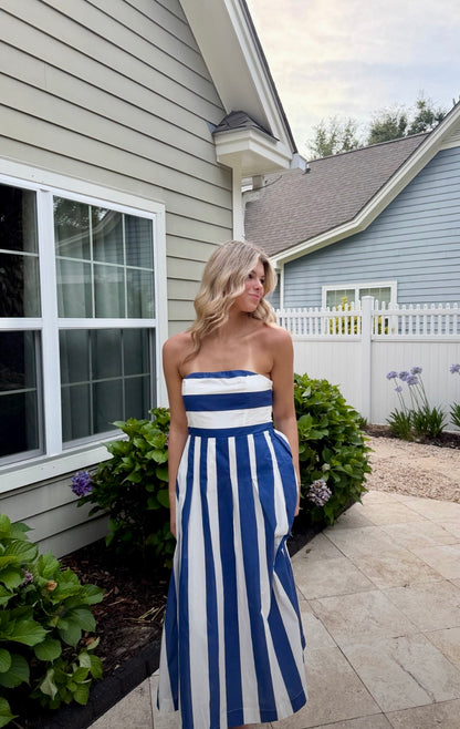 Seaside Stripes Maxi