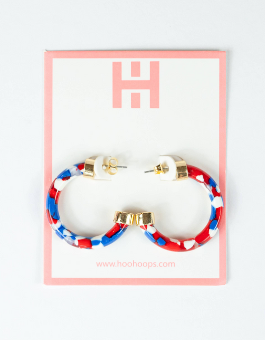 Hoo Hoops Mini - Red, White, and Blue