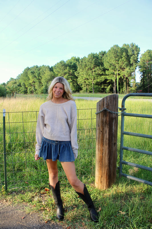 The Rodeo Denim Mini
