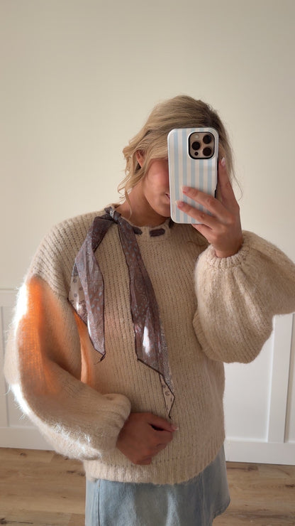 Everly Scarf Sweater