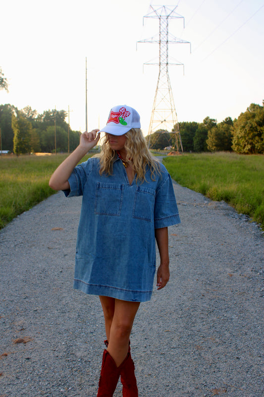 Downtown Denim Dress
