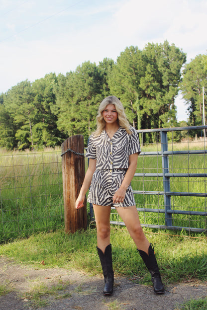 Two Step Denim Set