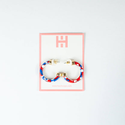 Hoo Hoops Mini - Red, White, and Blue