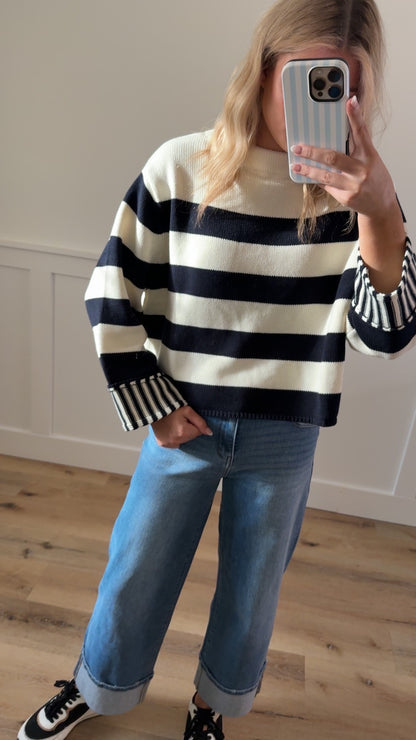 Harper Stripe Sweater