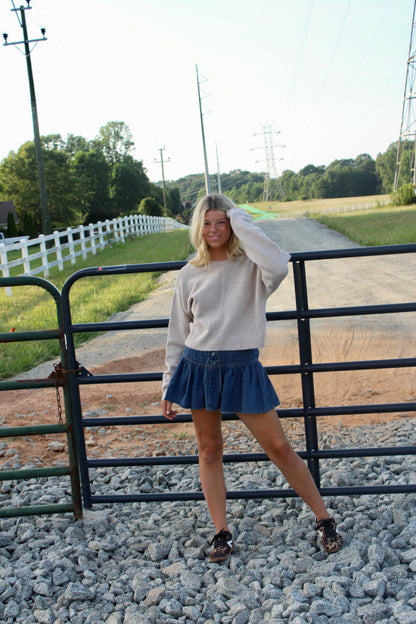 The Rodeo Denim Mini