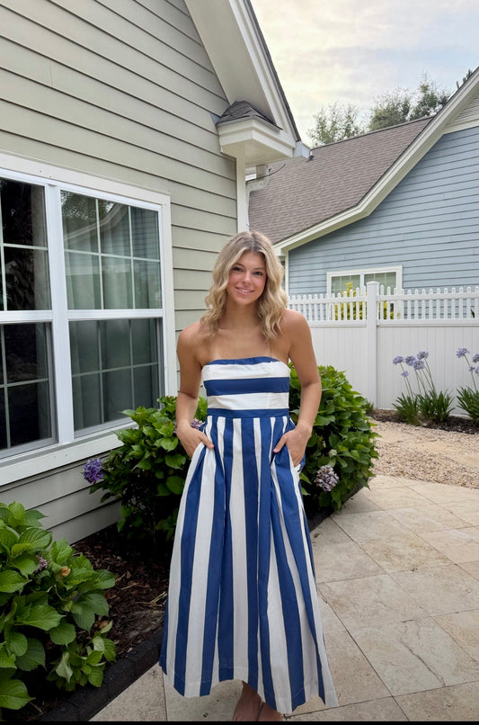 Seaside Stripes Maxi