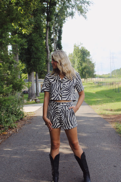 Two Step Denim Set