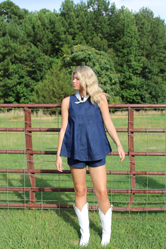 Midnight Denim Set