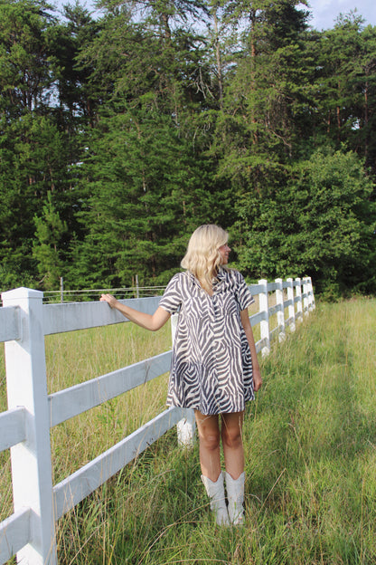 Wild About Texas Denim Dress