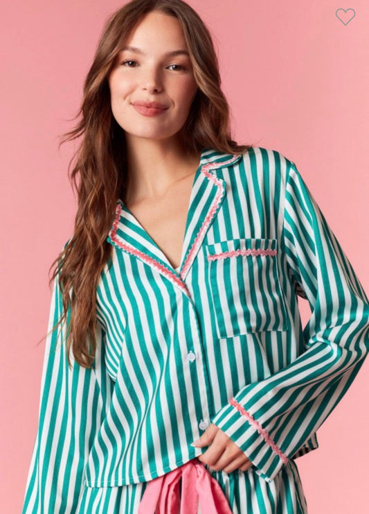 Merry And Bright Striped Pajamas