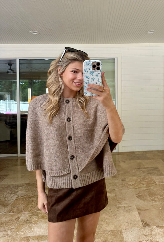 Seraphine Cape Sweater