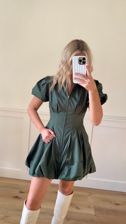 The Woodland Bubble Dress