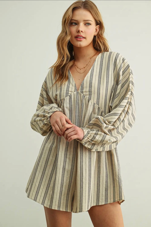 Sandbar Stripe Romper