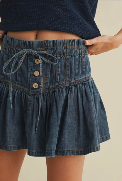 The Rodeo Denim Mini