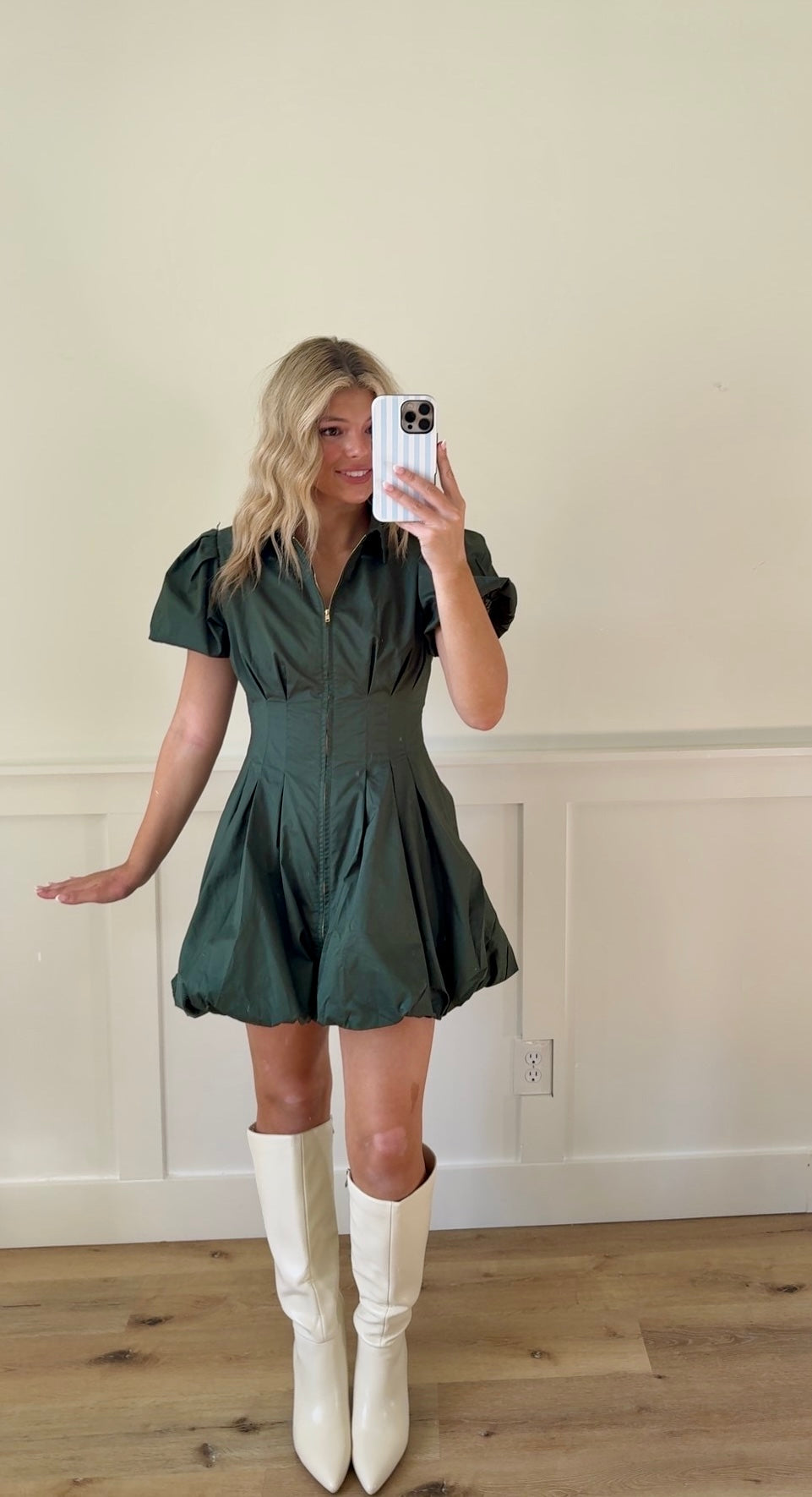 The Woodland Bubble Dress