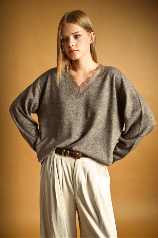 Willow Lace Knit Top