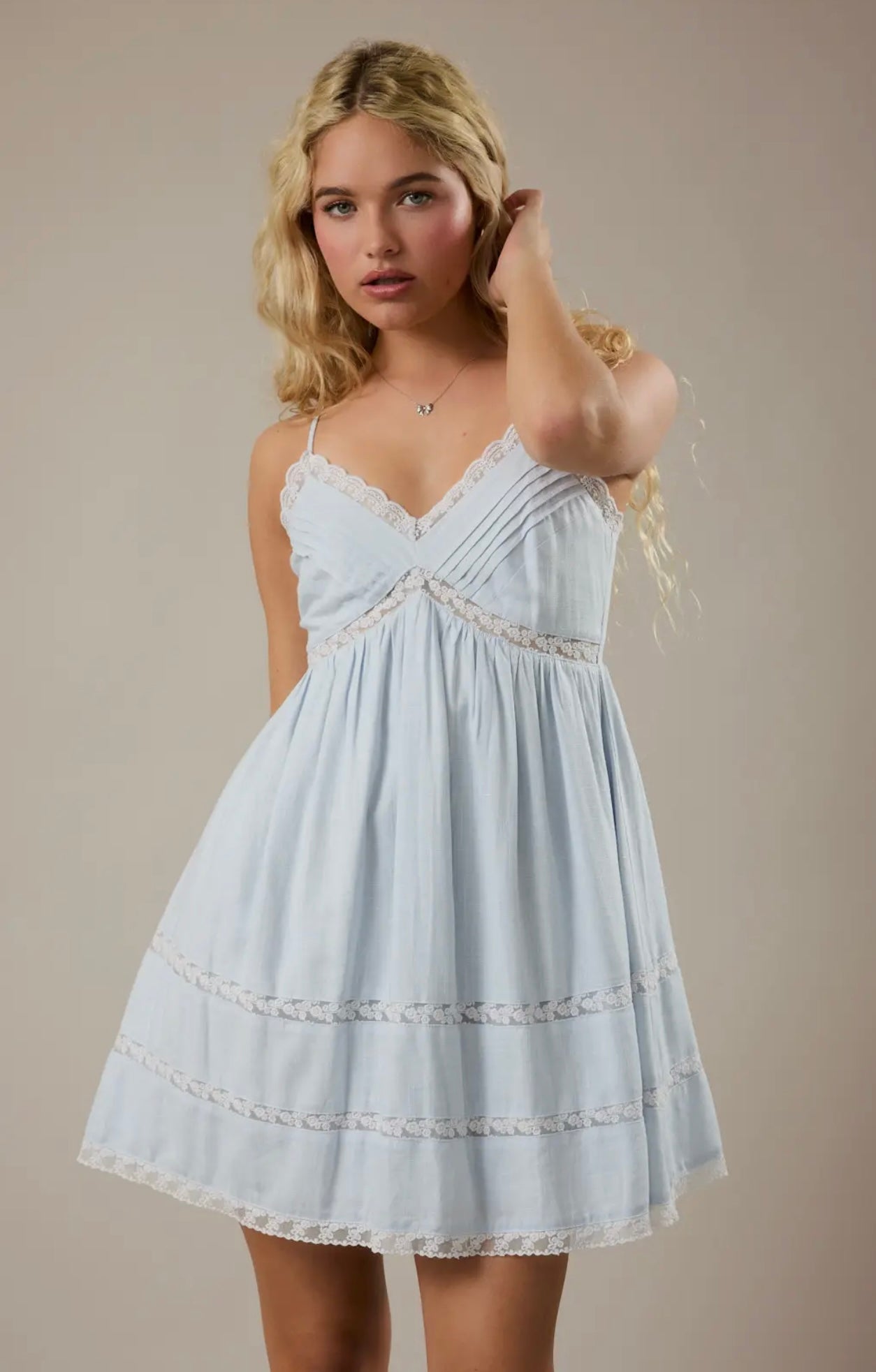 Blue Petal Dress