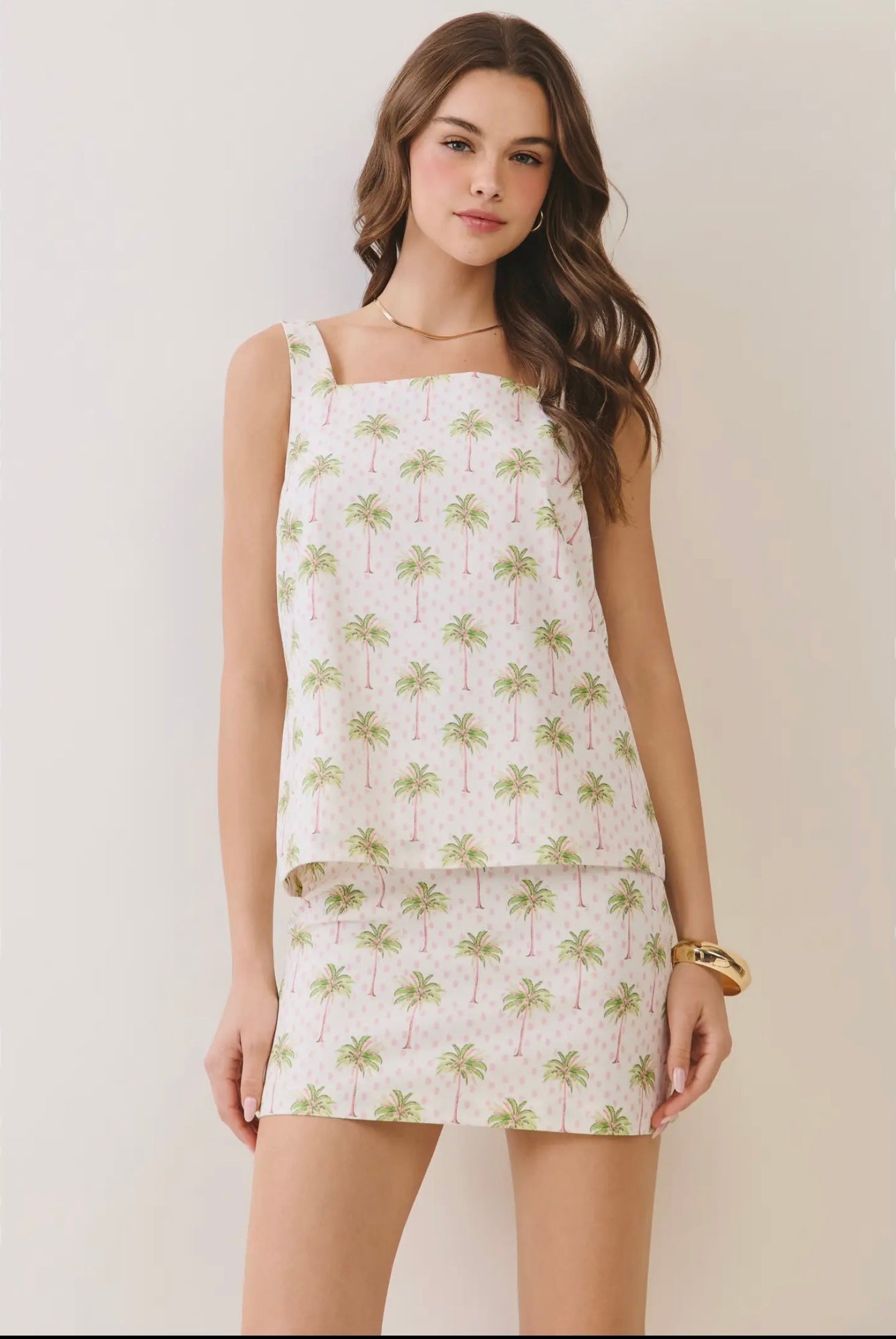 Pink Palm Set