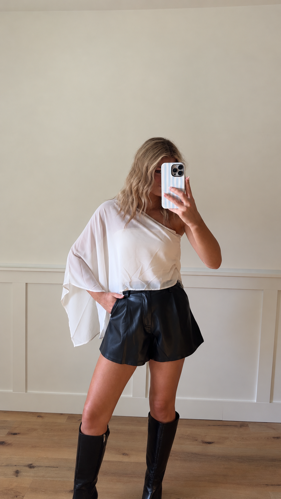 Ivory Muse Blouse